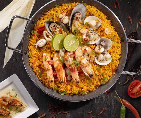Mexican Seafood Paella - Welcome to Verde MAR
