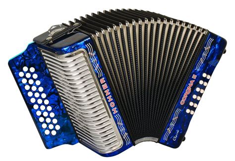 Hohner Corona II ClassicGCF Diatonic Accordion Dark Blue - Walmart.com - Walmart.com