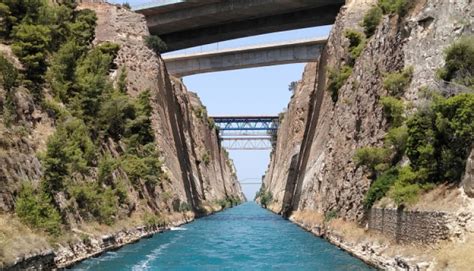 The Corinth Canal & The History Behind It - XpatAthens.com