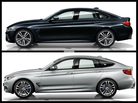 BMW 4 Series Gran Coupe vs. BMW 3 Series GT - Photo Comparison