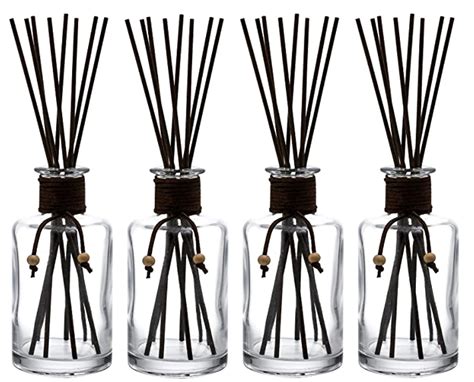 Buy WHOLE HOUSEWARESDiffuser with Sticks Set of 4 7.5 oz | Empty ...