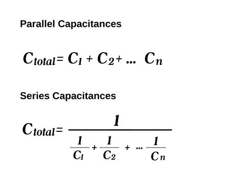 Capacitor Calculation