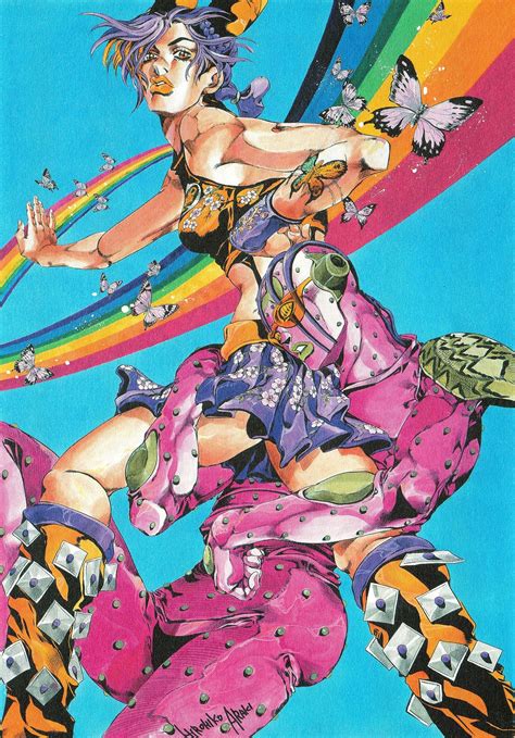 Araki's Works - Jolyne Cujoh | Jojo anime, Manga art, Jojo bizarre