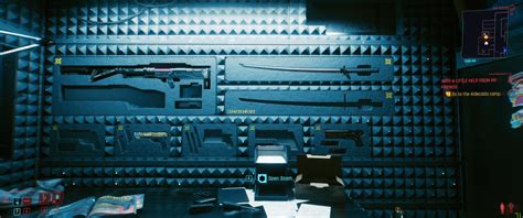 Which weapons can V display on their Apartment Stash Wall? ~ Arqade ...