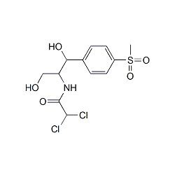 Thiamphenicol | 1X100MG | C12H15Cl2NO5S | 674760 | 15318-45-3