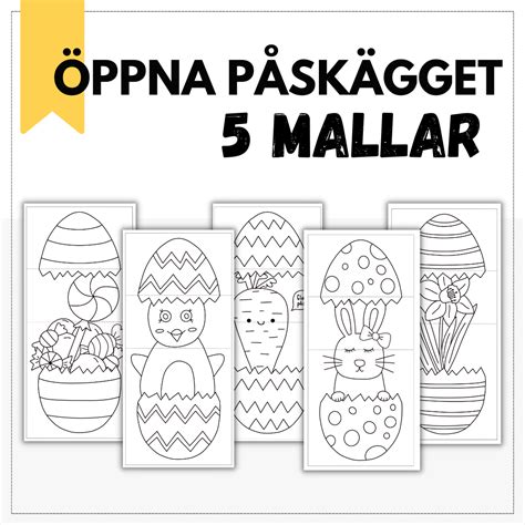 Mönstrat papper till pyssel - tema påsk | Teach Academy