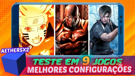 AetherSX2 TOP 9 GAMES no EMULADOR DE PS2 para ANDROID! MELHORES CONFIGURAÇÕES!