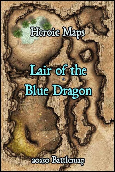 Heroic Maps - Lair of the Blue Dragon - Heroic Maps | Caverns & Tunnels | Dungeons | Wilderness ...