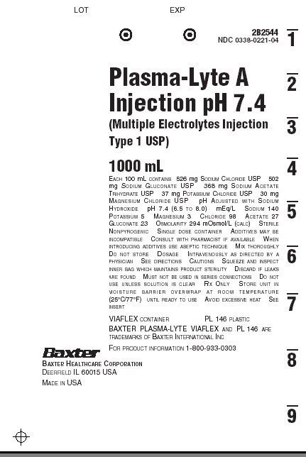 Rx Item-Plasma Lyte A Plasmalyte Solution 14X1000Ml By Baxter Pharma