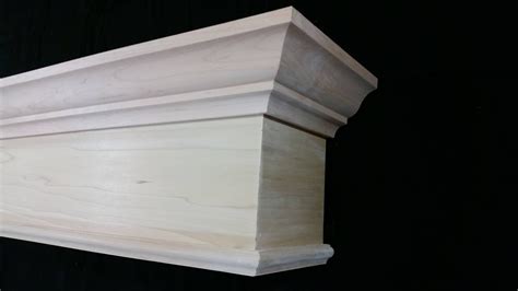 Wood Cornice Crown Molding Option Solid Hardwood