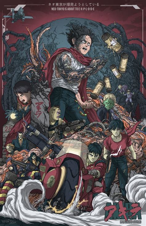 gamefreaksnz: “ “AKIRA” Poster Print Limited edition hand signed and ...