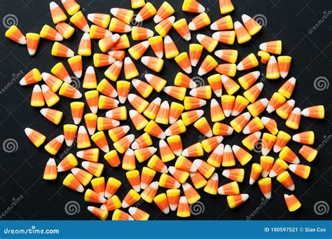 Candy corn for halloween stock image. Image of candy - 100597521