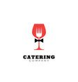 Catering company logo Royalty Free Vector Image