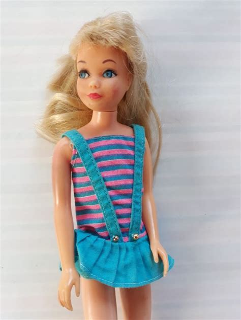 GENUINE 60s/EARLY 70s VINTAGE SKIPPER (BARBIE) DOLL W/ORIGINAL OUTFIT (MATTEL) | eBay | Barbie ...