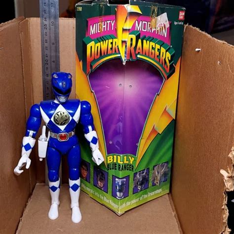 1993 MIGHTY MORPHIN Power Rangers 8'' Billy / Blue Ranger Action Figure Open Box $20.00 - PicClick