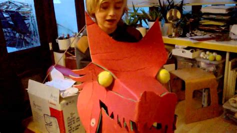 Homemade Chinese Dragon Costume