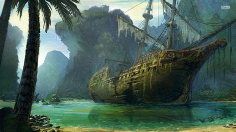 Pirate Ship - Pirates Wallpaper (38684965) - Fanpop