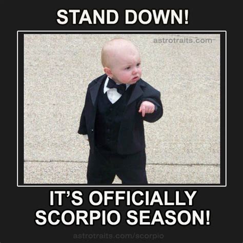 SCORPIO SEASON Memes - Top 13+ MEMES about Scorpio Season