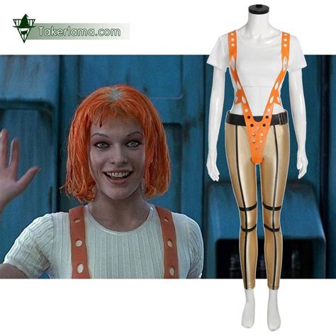 Takerlama The Fifth 5th Element Leeloo Cosplay Costume | Leeloo cosplay, Cosplay costumes, Fifth ...