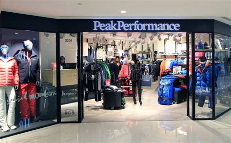 Peak Performance Shop in Hong Kong Editorial Image - Image of shopping ...