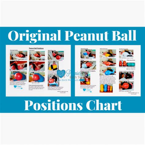 Original Peanut Ball Positions Chart - Premier Birth Tools