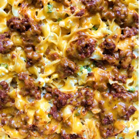 Cheesy Ground Beef Casserole - Ground Beef Casserole Recipes - Pre