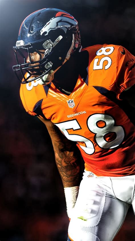 iPhone Wallpaper HD Von Miller Denver Broncos - 2023 NFL Football ...