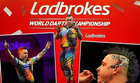 Peter Wright wears loud outfit at World Darts Championship | Daily Mail ...