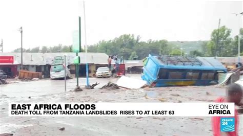 Tanzania flood deaths rise to at least 60 after torrential rain ...