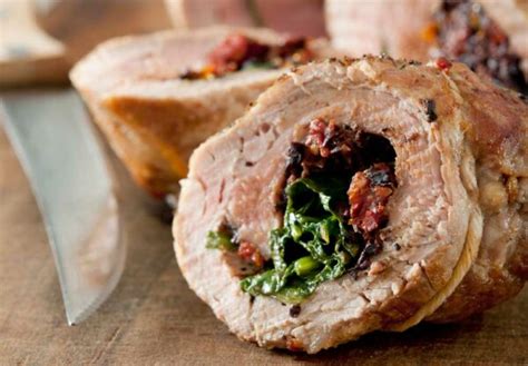 Pork Loin Roast with Red Pepper & Spinach Stuffing – Conquer the Crave – Plan Z Diet