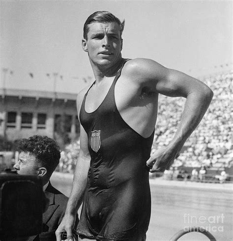 Buster Crabbe At 1932 Summer Olympics Photograph by Bettmann - Fine Art America