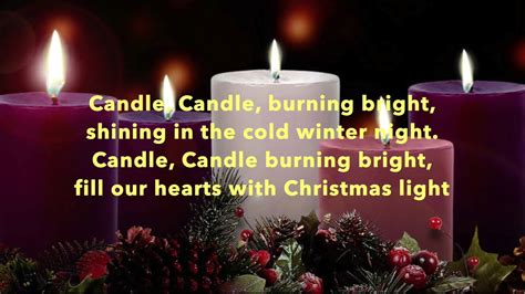 Light The Advent Candles - YouTube