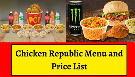 Chicken Republic Menu and Price List in Nigeria 2024 (Order Food Online)