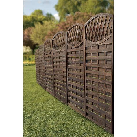 Wood Trellis Privacy Screen - 131145, Patio Furniture at Sportsman's Guide