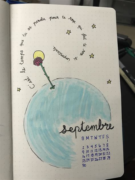 September Cover Page : r/bulletjournal