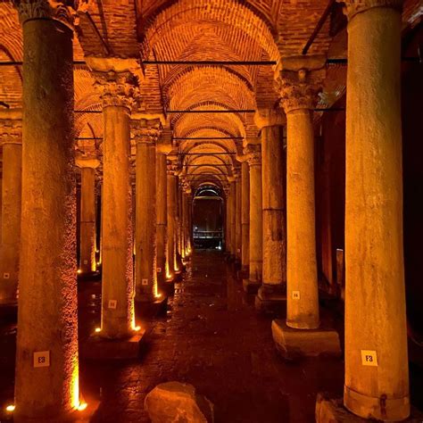 Basilica Cistern was built in the 6th century. Provided a water filtration system for the Great ...