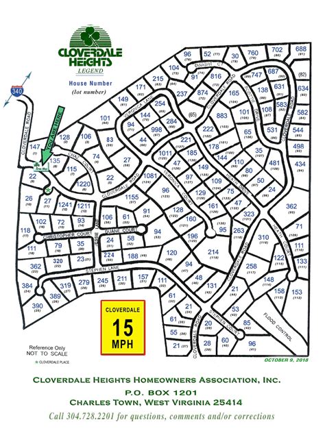 CLOVERDALE MAP