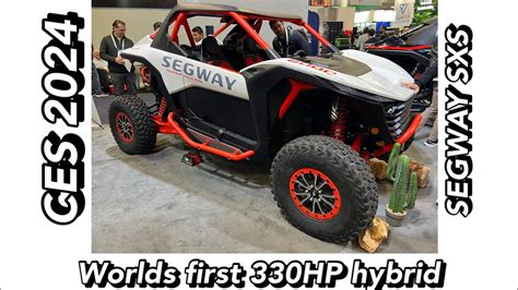 SEGWAY hybrid SXS - worlds first 330HP SXS - YouTube