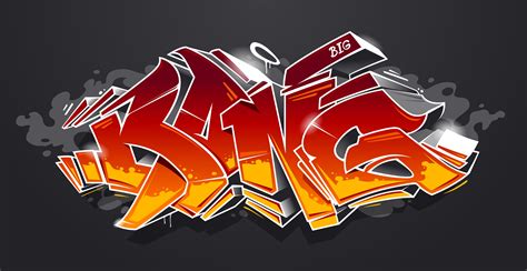 Bang Graffiti Vector Art 682935 Vector Art at Vecteezy