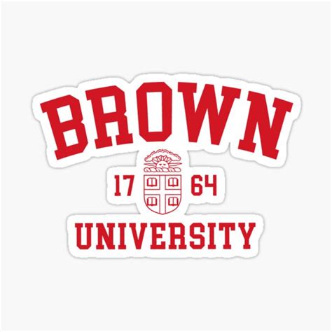 "University Vintage Red Logo " Sticker by KidGiftChoice | Redbubble