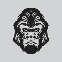Gorilla Face Clipart