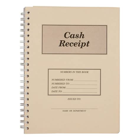 3-Part Cash Receipt Book - Receipts for Payments (Book of 200) - Walmart.com - Walmart.com