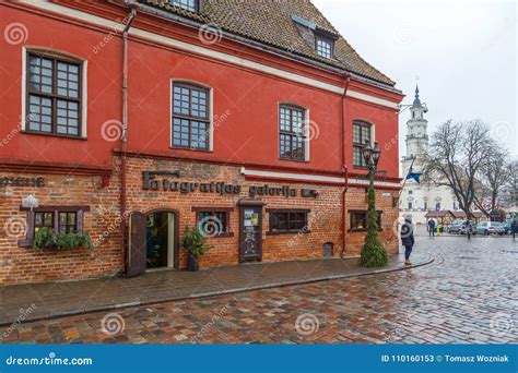 Cityscape of Old Town in Kaunas Lithuania. Editorial Stock Photo - Image of travel, europe ...