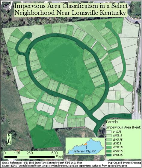 Unmanned Aerial Systems: Geog 390: Using ArcPro and UAS data to Calculate Impervious Surface Area