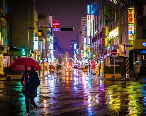 Seoul Streets at Night : Cyberpunk