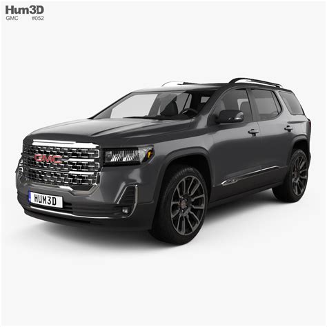 GMC Acadia Denali 2022 3D model - Download Crossover SUV on 3DModels.org