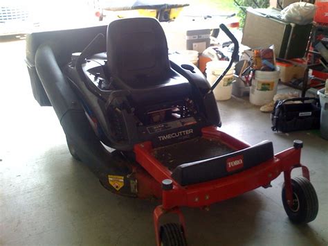 TORO timecutter 14-38Z Zero Turn Mower with Grass Catcher - Non-Reef Related Buy/Sell - Austin ...