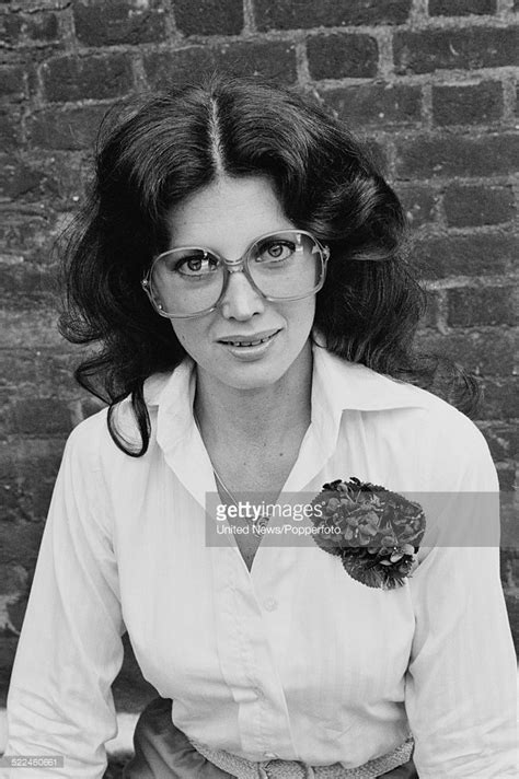 American actress Gayle Hunnicutt posed in London on 31st July 1980 ...