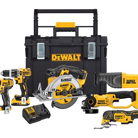 20V MAX* Cordless 7-Tool Combo Kit w/ ToughSystem® Case - DCKTS780D2M1 | DEWALT