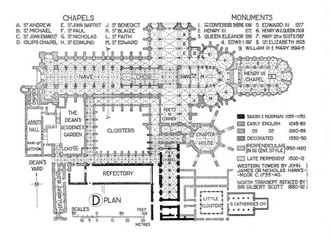 Westminster Abbey: plan | Westminster abbey, How to plan, Floor plans